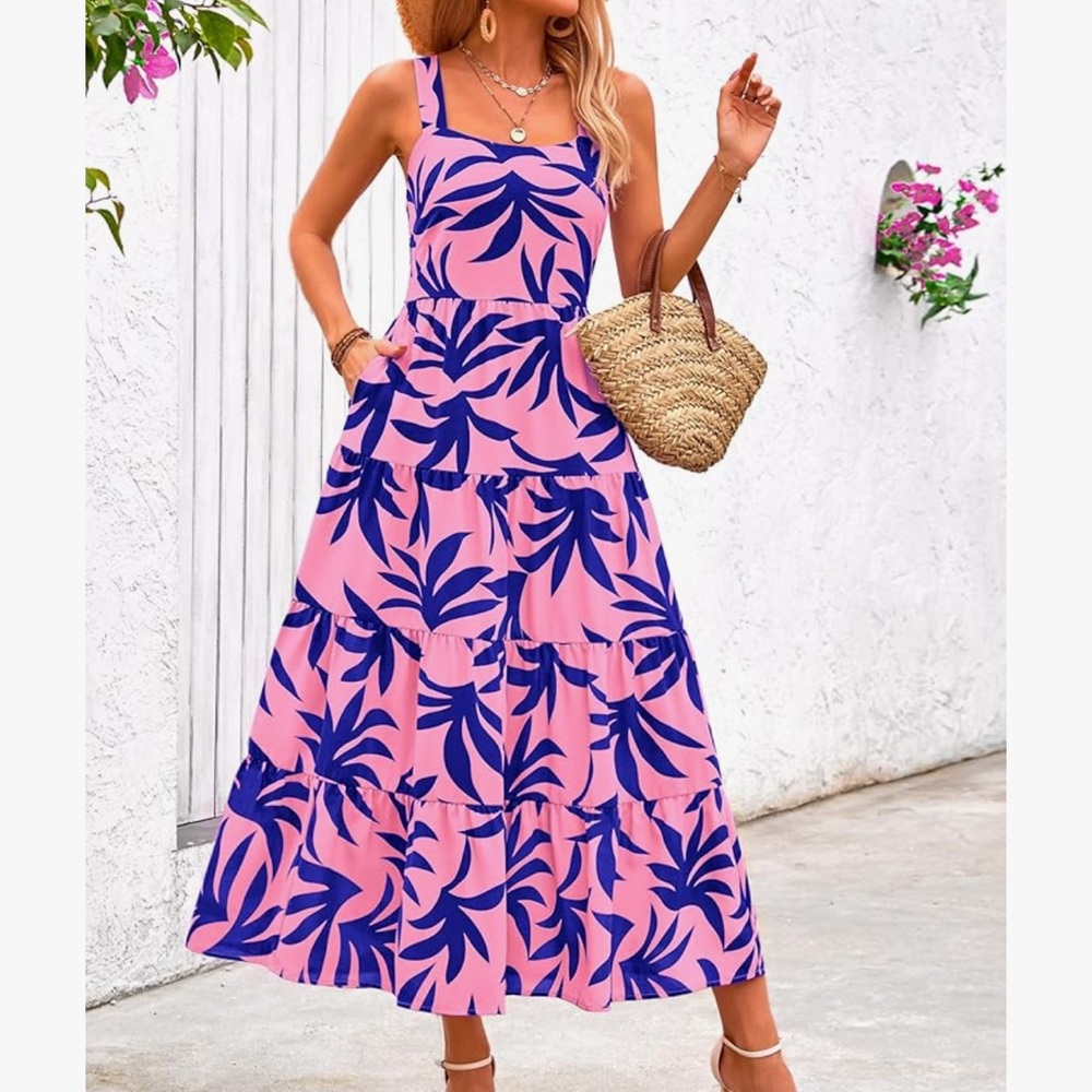 Prettygarden Maxi Sundress with pockets